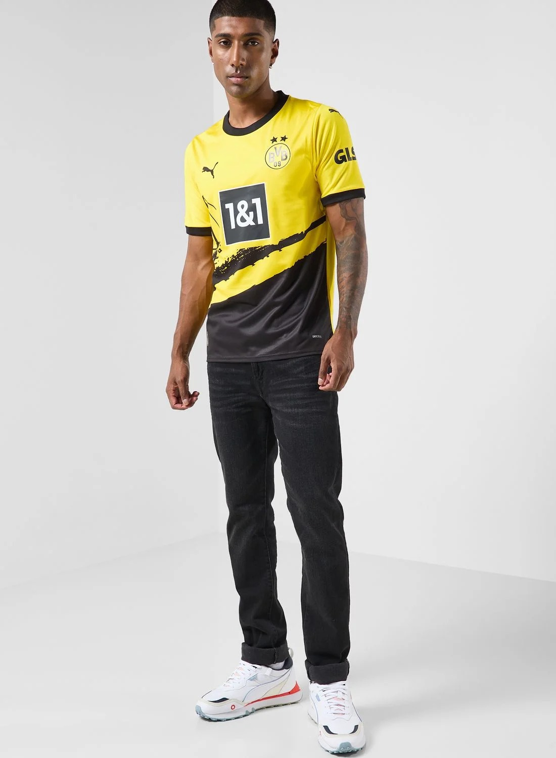 Puma Men Borussia Dortmund Home Jersey - Image 4